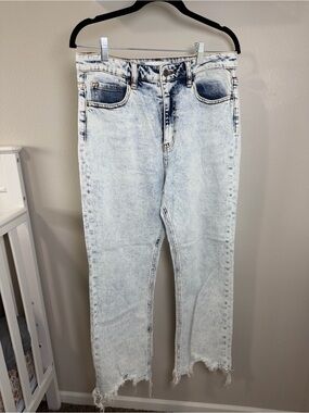 VERVET BY FLYING MONKEY Light Acid Wash Skinny Jeans - Blue